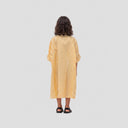 Lina Shirt Dress (Kids) - Yellow / White Stripes