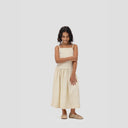 Yara Dress (Kids) - Off-White