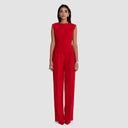 Rabea Sleeveless Top - Red