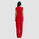 Rabea Sleeveless Top - Red