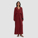 Muriella Dress - Burnt Red