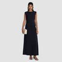 Rabea Sleeveless Top - Black