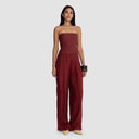 Lilian Trousers - Burnt Red