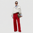 Magda Cropped Poncho Trench