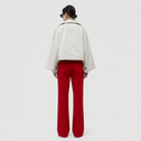 Magda Cropped Poncho Trench