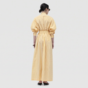 Lina Shirt Dress - Yellow / White Stripes