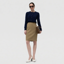 Alison Short Skirt - Olive Green