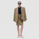 Alison Short Skirt - Olive Green