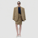 Alison Short Skirt - Olive Green