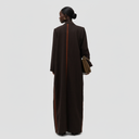 Alison Long Blazer - Chocolate Brown