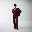 Dalia Top - Burgundy