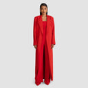 Ghaida Long Jacket - Red