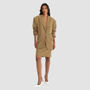 Alison Short Skirt - Olive Green