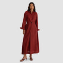 Siena Dress - Burnt Red