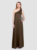 Morin Dress - Ash Brown