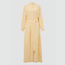 Lina Shirt Dress - Yellow / White Stripes