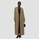 Shurooq Long Jacket Abaya - Olive
