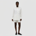 Maya Shorts - White/Black Pinstripe