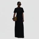 Iconic Sleeved Dress - Black
