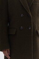 Layal Coat - Olive Green