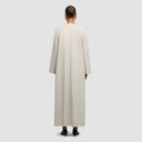 Reem Long Blazer Abaya - Off-White