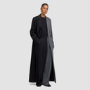 Zelda Trousers - Two-Tone Black & Grey Pinstripe