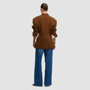 Safia Short Coat - Light Brown