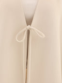 Almaha Long Jacket Abaya - Off-White