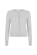 Kate Cashmere Cardigan - Grey