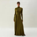 Jade Dress - Olive Green
